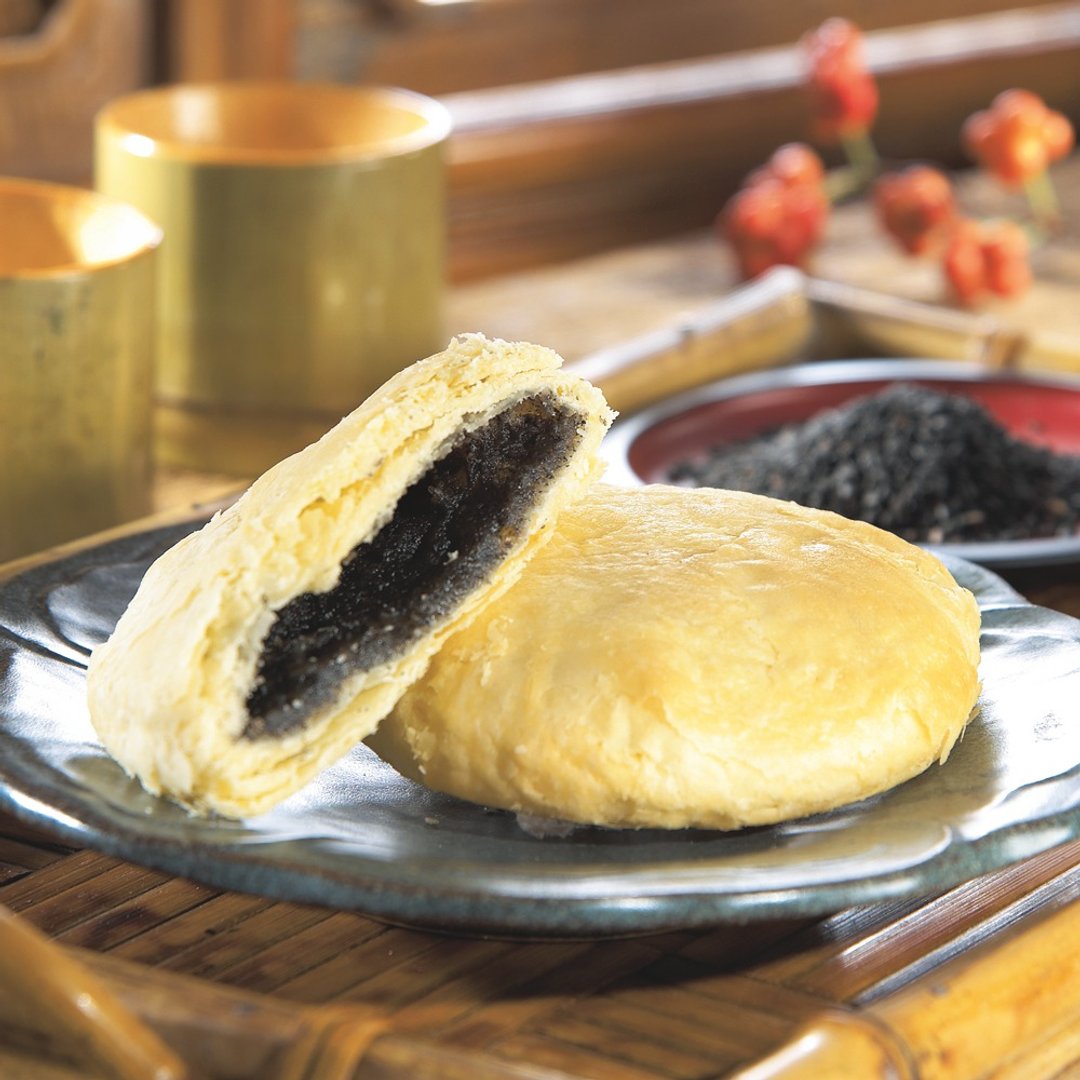 芝麻太阳饼 12 入 - 手工饼干 - 新鲜食材 