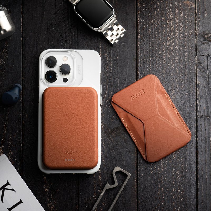 美国 MOFT MagSafe磁吸行动电源+手机支架套组 - 手机充电及周边 - 其他材质 黑色