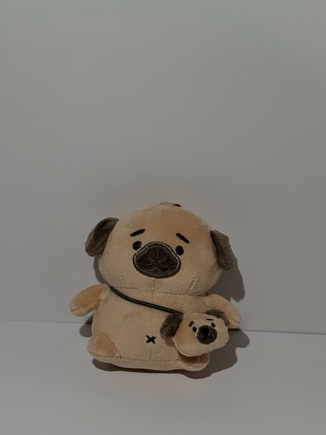达汪同款小包包-巴哥犬 - 玩具 - 棉 灰色