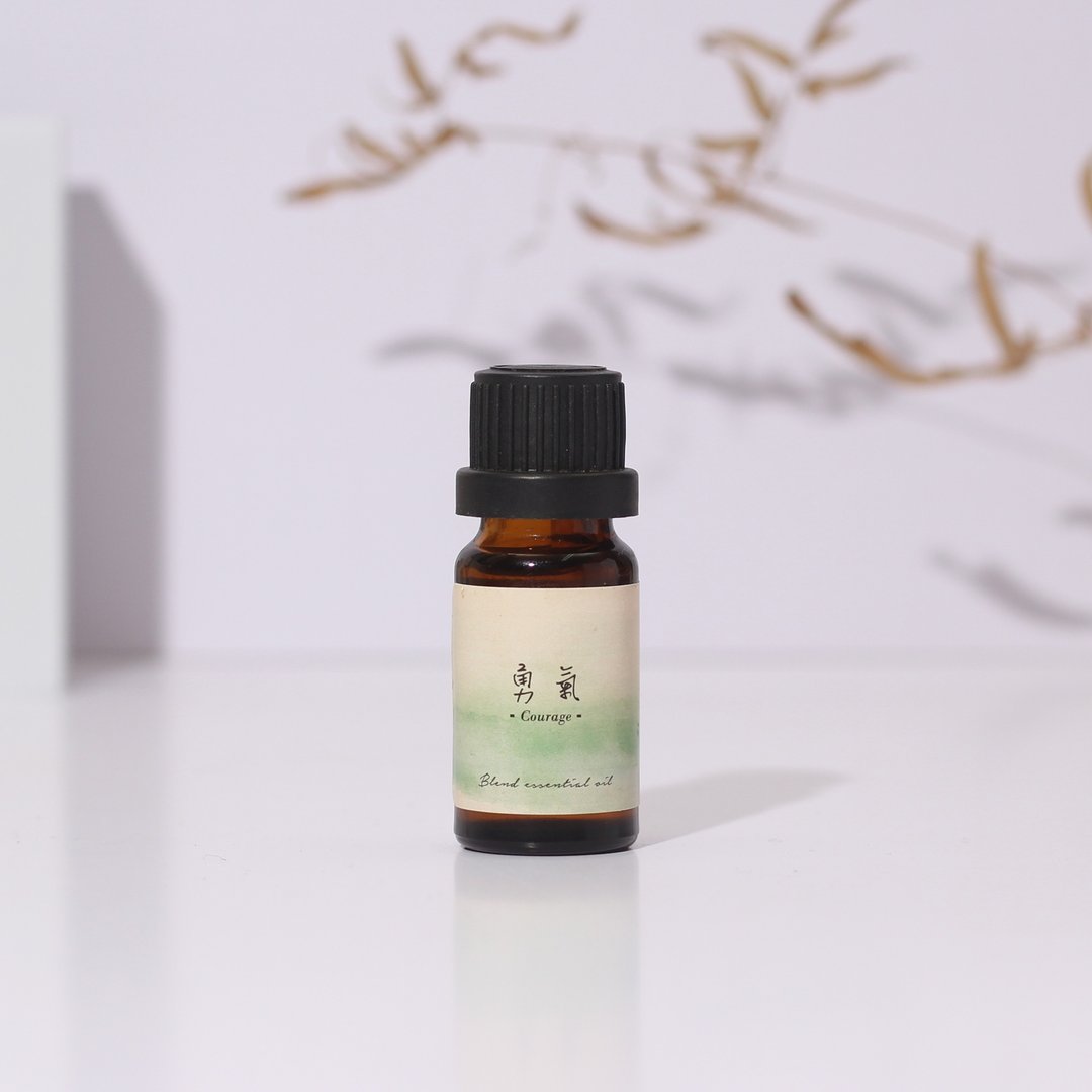 【勇气】森林木头气味、10mL、复方精油丨失眠香氛 - 香薰/精油/线香 - 植物．花 绿色