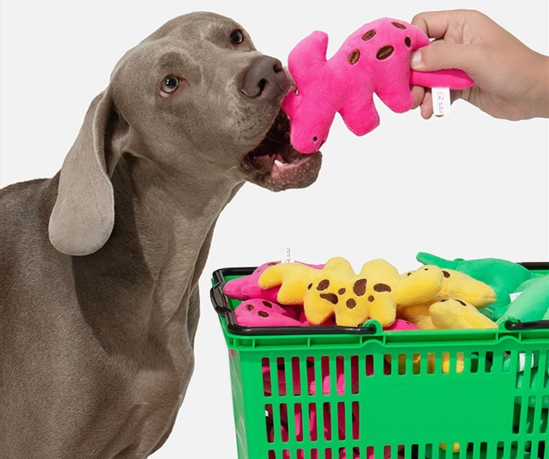 【仿真恐龙】磨牙洁齿/发声玩具/毛绒玩偶 - 玩具 - 其他材质 多色