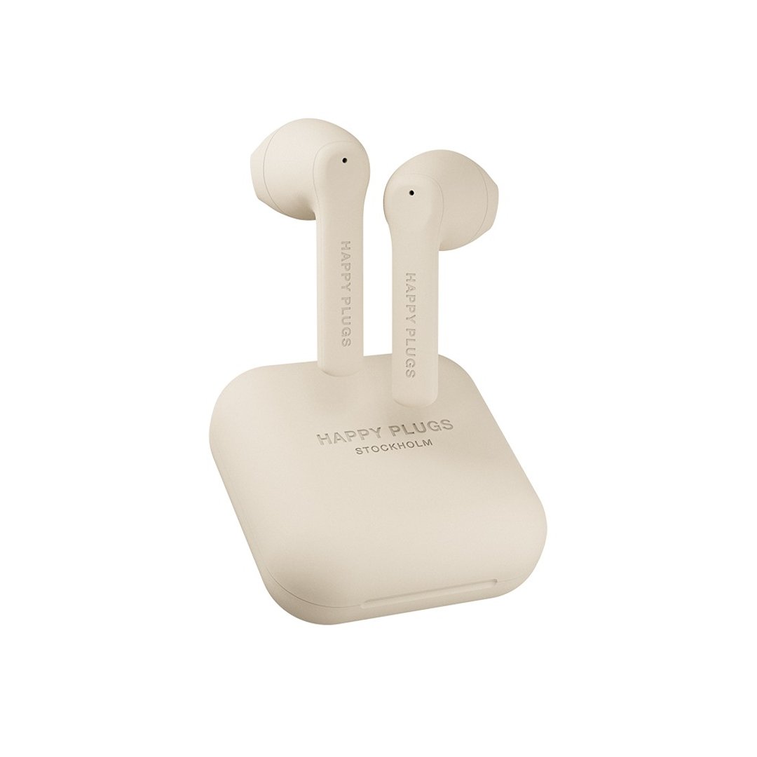 Happy Plugs Air 1 Go 真无线蓝牙耳机 - 燕麦奶茶 Nude - 耳机 - 塑料 金色