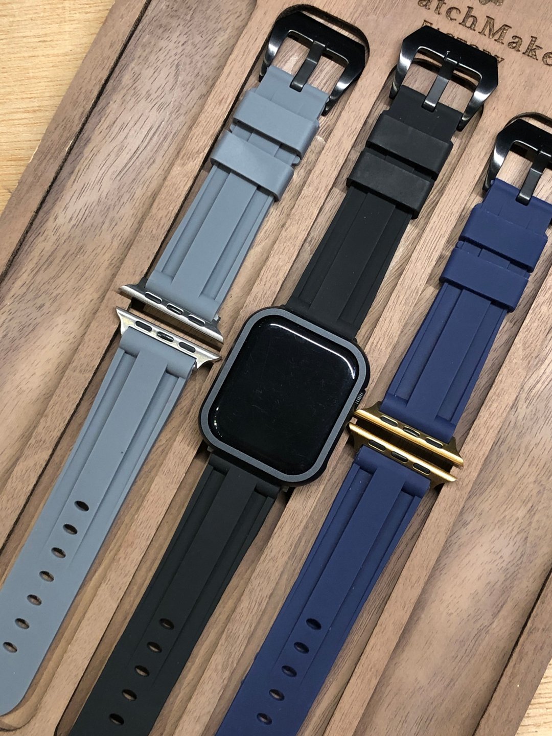 防水硅胶表带—Apple Watch适用 - 表带 - 不锈钢 多色