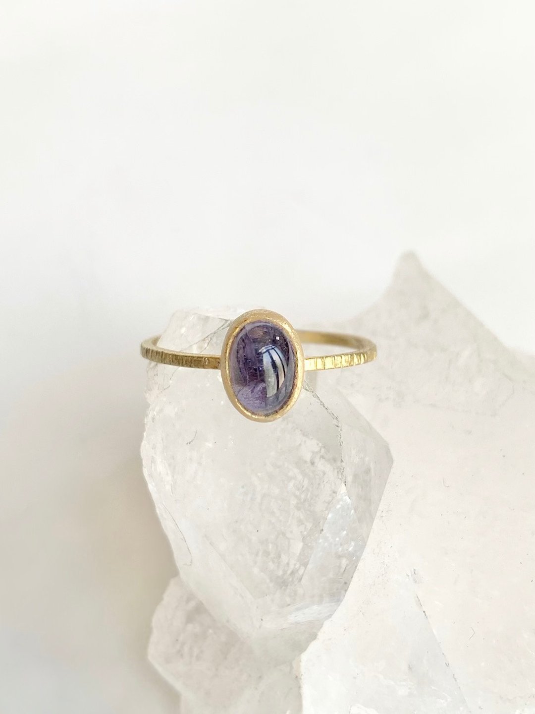 No. 12 iolite ring - 戒指 - 宝石 蓝色