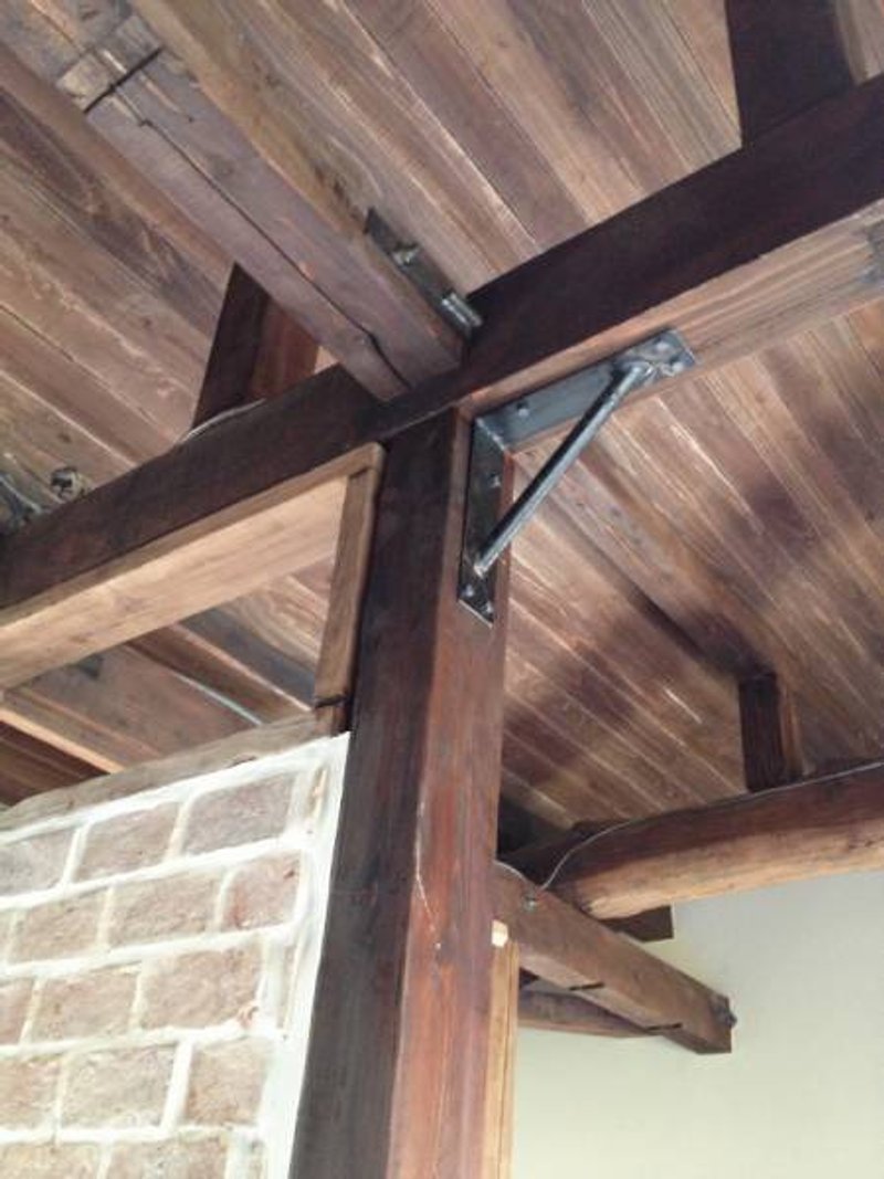 Limited Quantity STU-20 L-Shaped Angle Shelf Bracket Reinforcing Bracket Iron Industrial Shabby - 其他 - 其他材质 