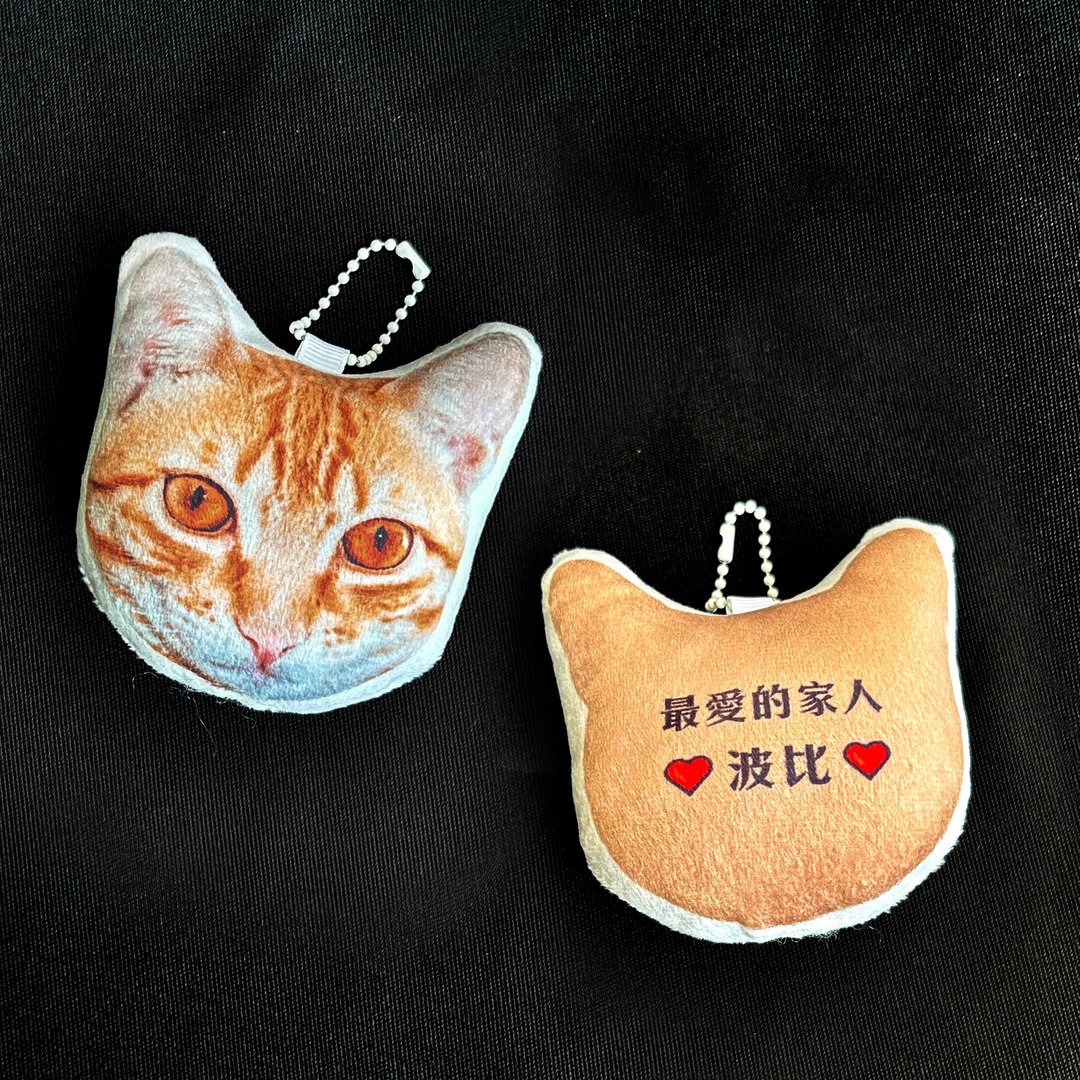 定制化照片钥匙圈/疗愈吱吱叫释压神器 - 钥匙链/钥匙包 - 其他材质 多色