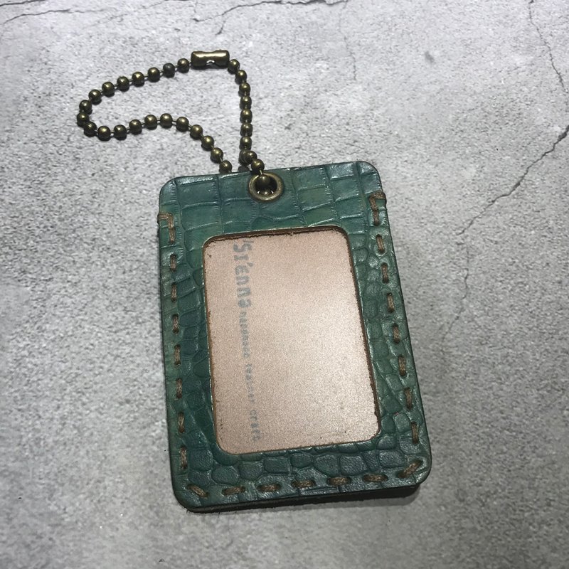 Sienna真皮证件车票行李卡片夹 - 证件套/卡套 - 真皮 蓝色