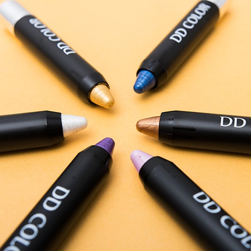 快速出货 绝色金钻旋转眼影笔/6色/4g - 眼/眉部彩妆 - 塑料 咖啡色