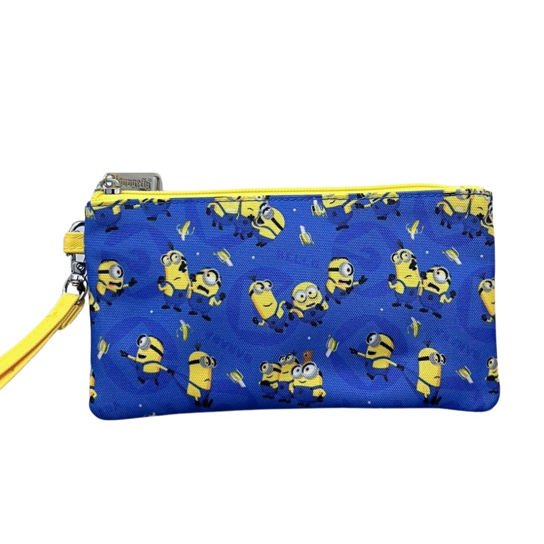 Loungefly 坏蛋奖门人 Minions尼龙拉链收纳小袋 - 化妆包/杂物包 - 尼龙 