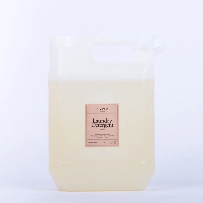 LIVRER 丽芙 日常全效洗衣精 - 森林 FOREST 4L - 衣物清洁 - 其他材质 白色