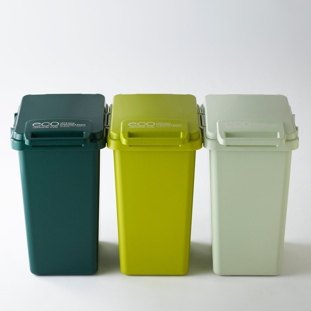 日本RISU(森林系) 链接式环保垃圾桶 45L - 垃圾桶 - 塑料 