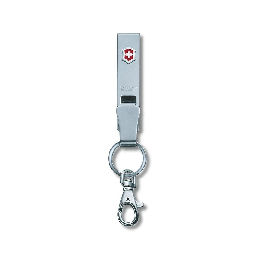 VICTORINOX 瑞士维氏 腰挂式金属锁圈(无链) 4.1858 - 露营用品 - 不锈钢 银色