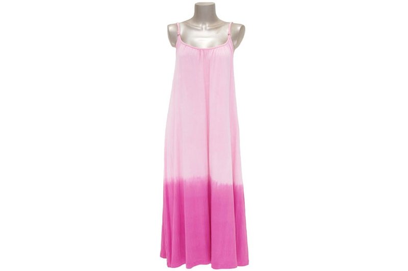 Summer color gradation camisole long dress <Pink> - 洋装/连衣裙 - 其他材质 粉红色