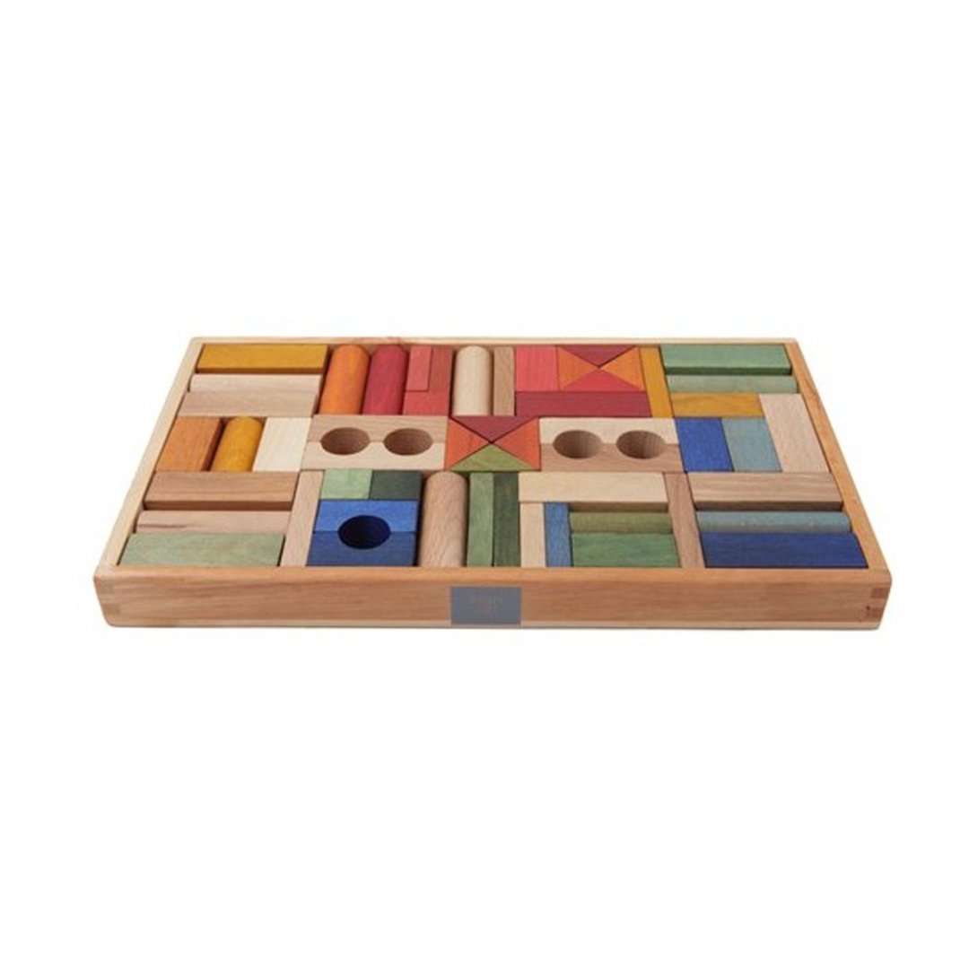 Wooden Story - 彩虹积木组 - 54pcs - 玩具/玩偶 - 木头 