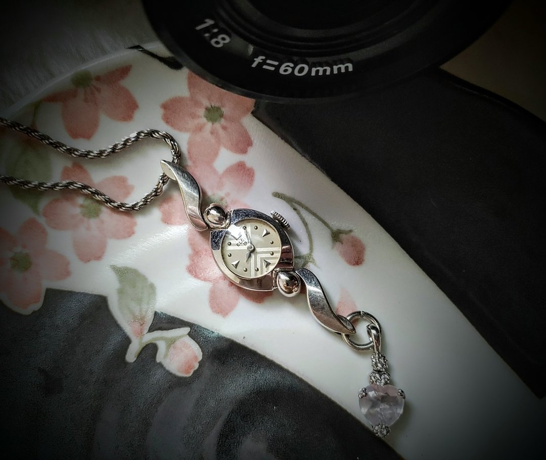 1952年代 ELGIN 改装项链表 - 女表 - 其他金属 