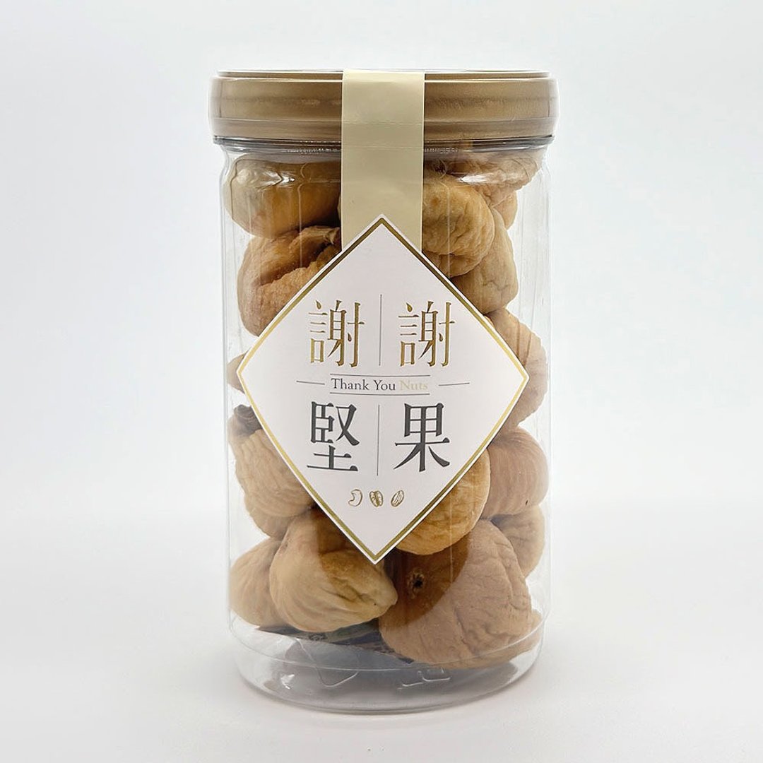 【土耳其无花果干】(密封罐)(水果干)(无添加糖，Q 软口感)(素食) - 水果干 - 塑料 金色