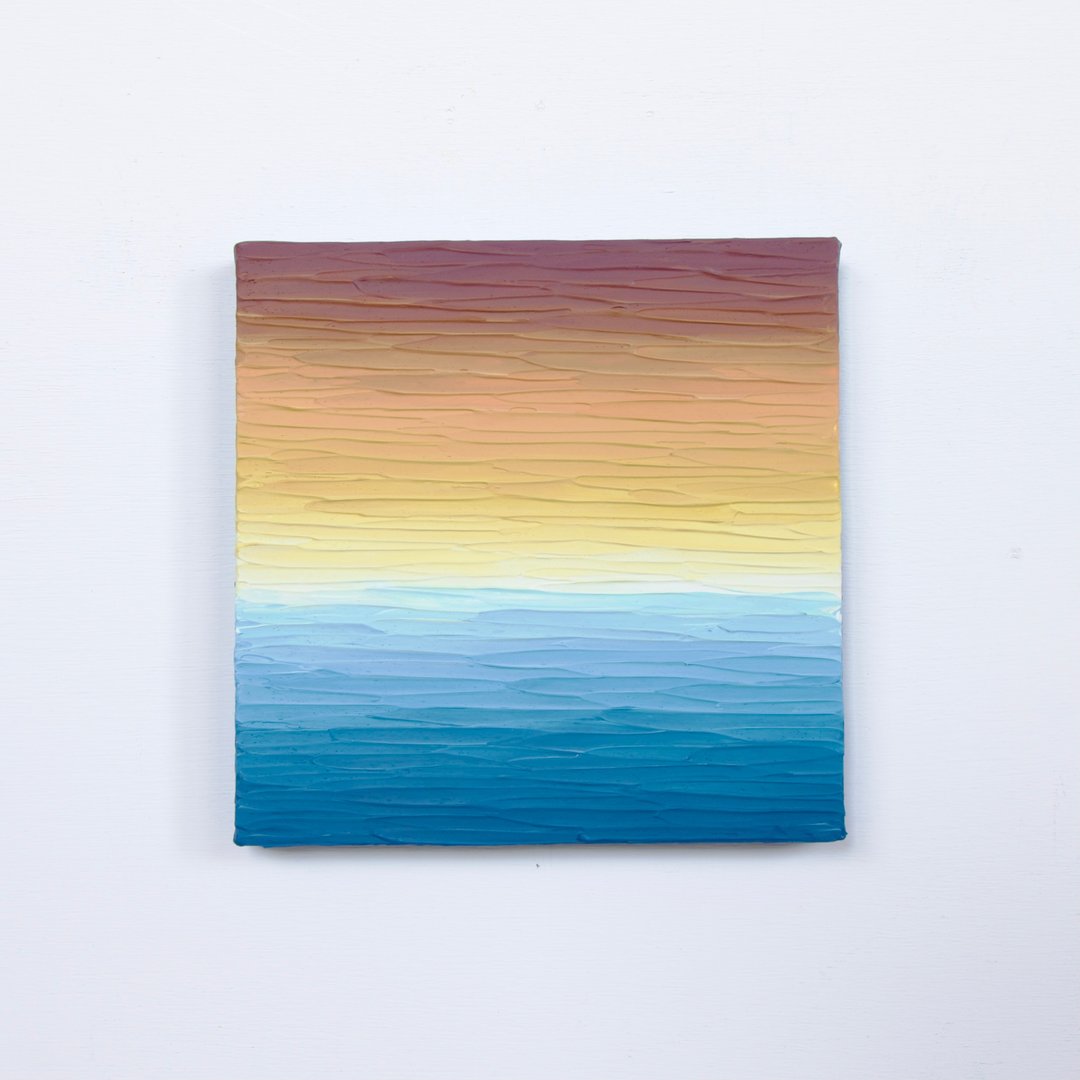 【画】压克力画/日本插画/日本制/室内艺术/海 - 插画/绘画/写字 - 压克力 橘色