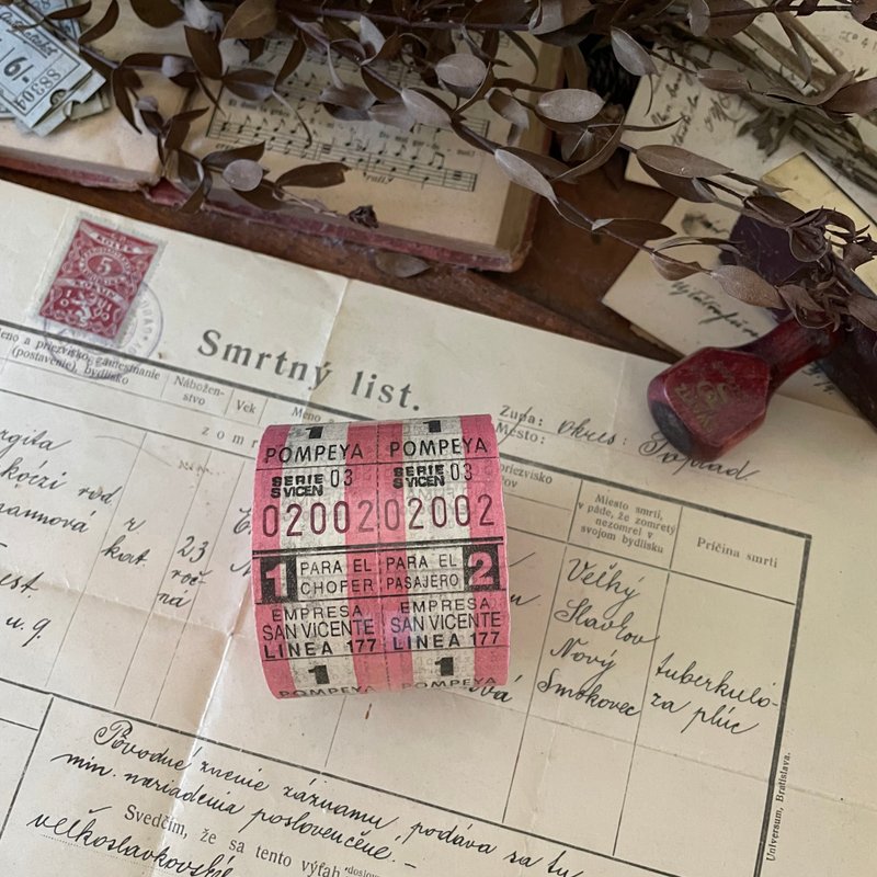 阿根廷古董车票 整卷售出 - 其他 - 纸 