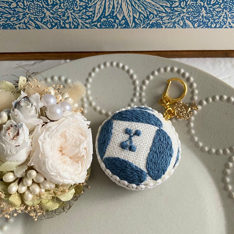 minä perhonen 量尺 dear BU - 其他 - 棉．麻 蓝色