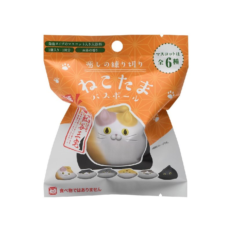 猫菓子造型入浴球(泡澡球) - 玩偶/公仔 - 其他材质 多色