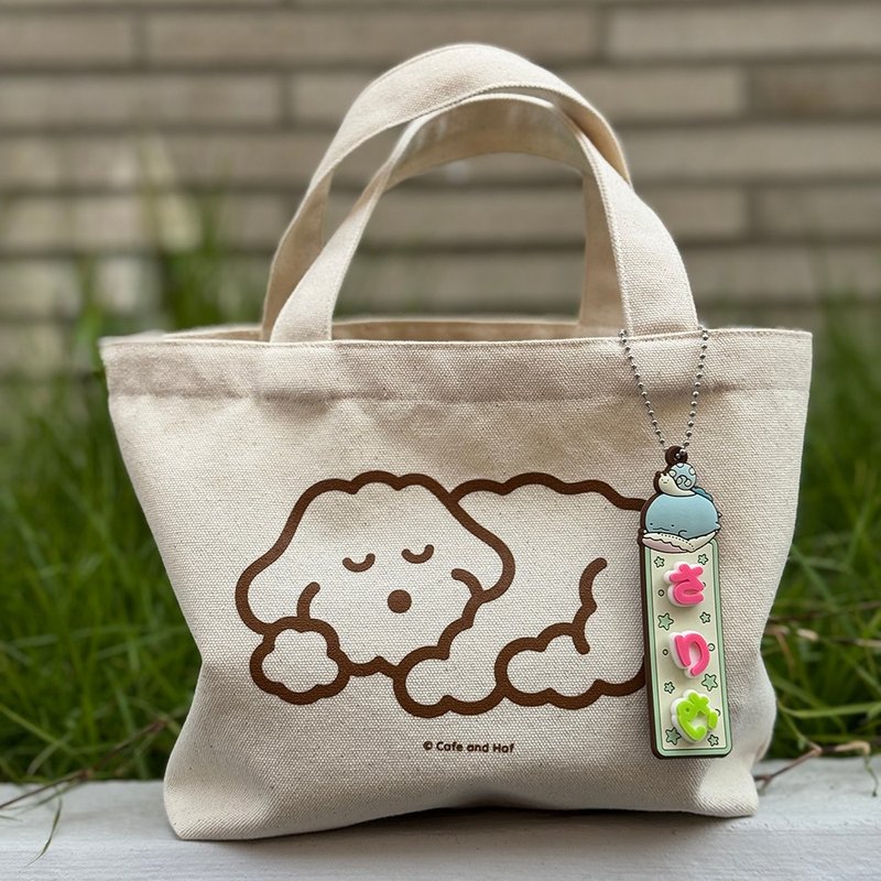 森（Mori）安睡托特包 - 手提包/手提袋 - 棉．麻 咖啡色