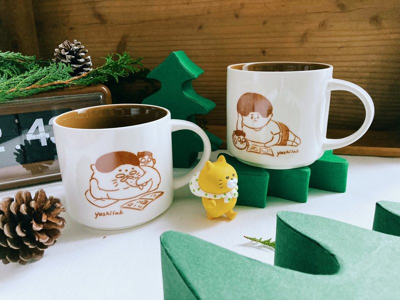 懒洋洋 陶瓷马克杯 汤碗 沙拉碗 - 其他杯子 - 陶 