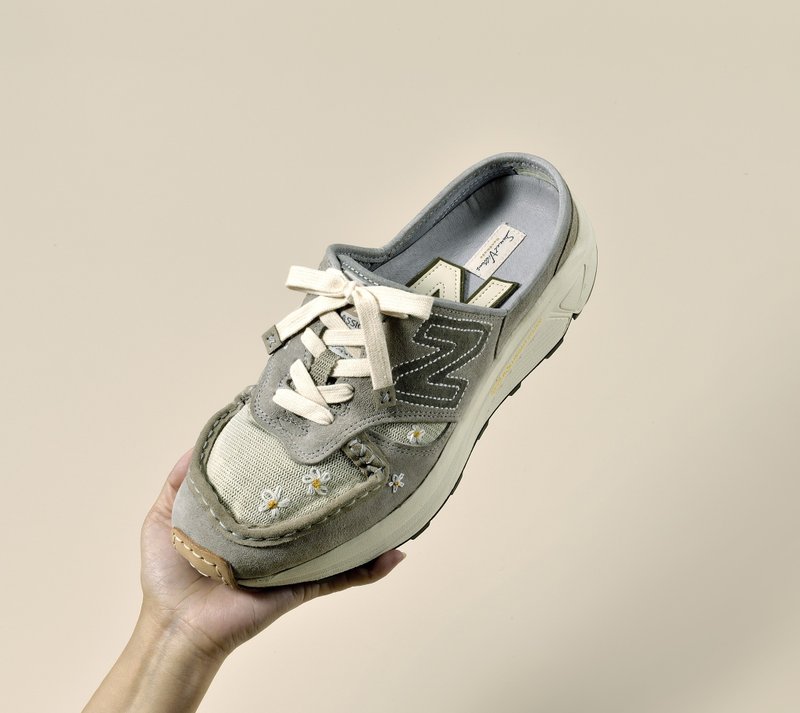 New Balance NB1300 改制(不含鞋) - 男款运动鞋/球鞋 - 真皮 灰色
