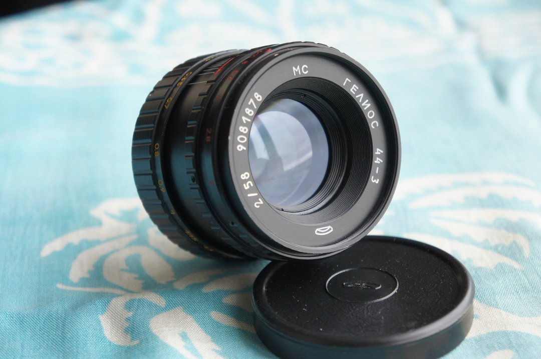 MC Helios-44-3 58mm f/2 镜头（适用于 M42 Zenit Pentax Practica） - 相机 - 其他材质 
