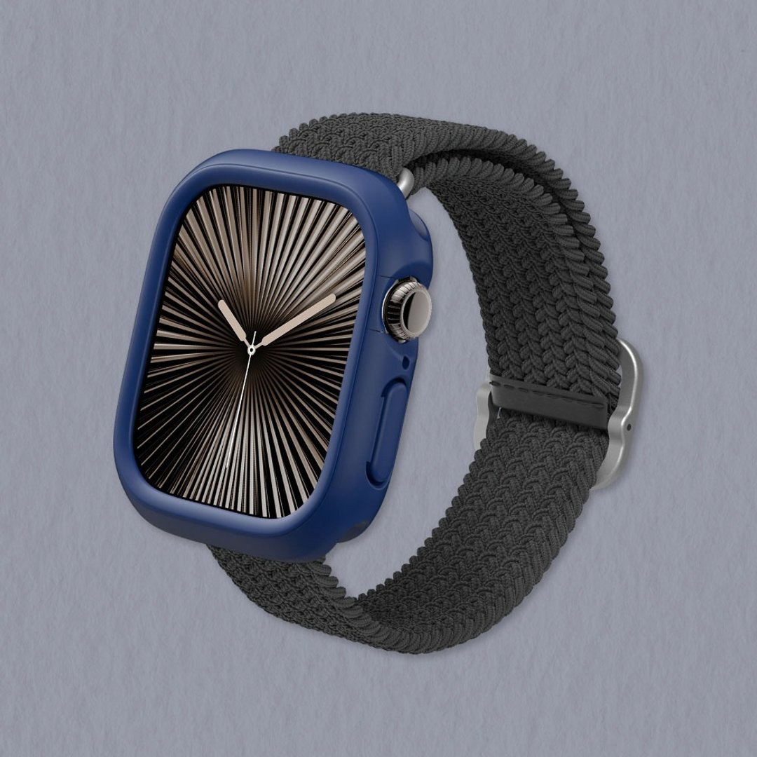 Apple Watch 10/11 边框保护壳-浓海蓝 - 数码小物 - 其他材质 蓝色