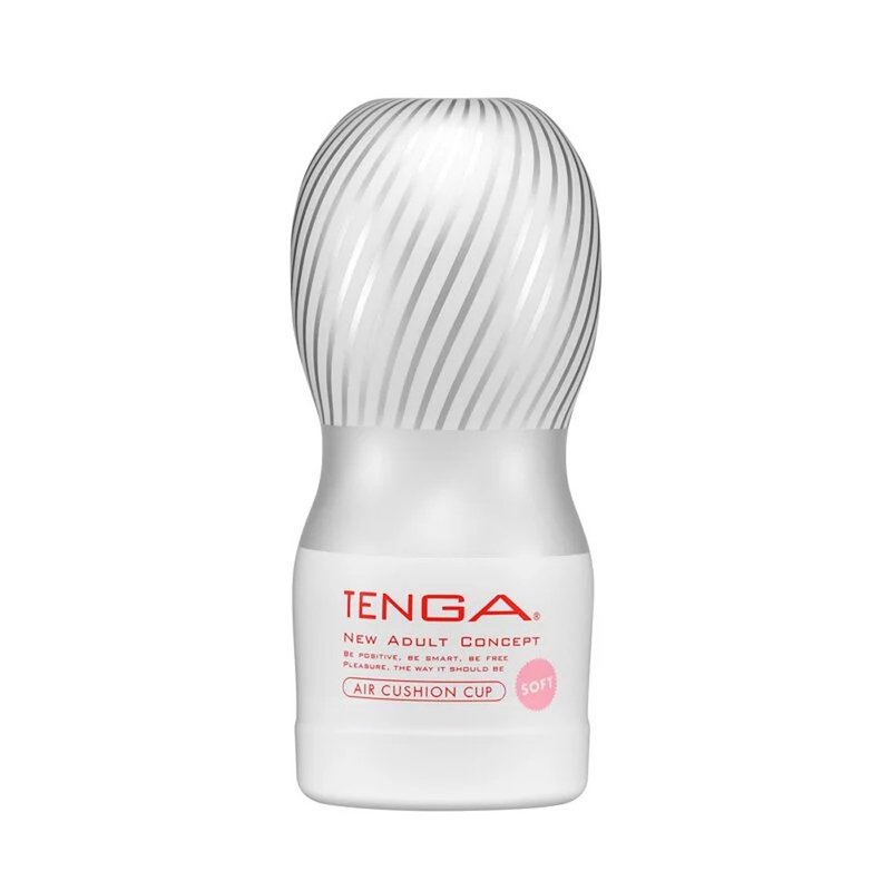 TENGA 气垫杯 柔嫩版 一次性飞机杯 - 情趣用品 - 塑料 银色
