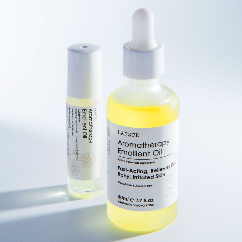 皇牌金盏花香薰修护油套装 50ml+10ml | 湿疹敏感豆豆肌 | 调理式 - 香薰/精油/线香 - 精油 卡其色