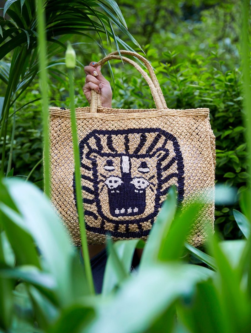 【The Jacksons】狮子编织包-Mustard / L - 侧背包/斜挎包 - 棉．麻 黄色