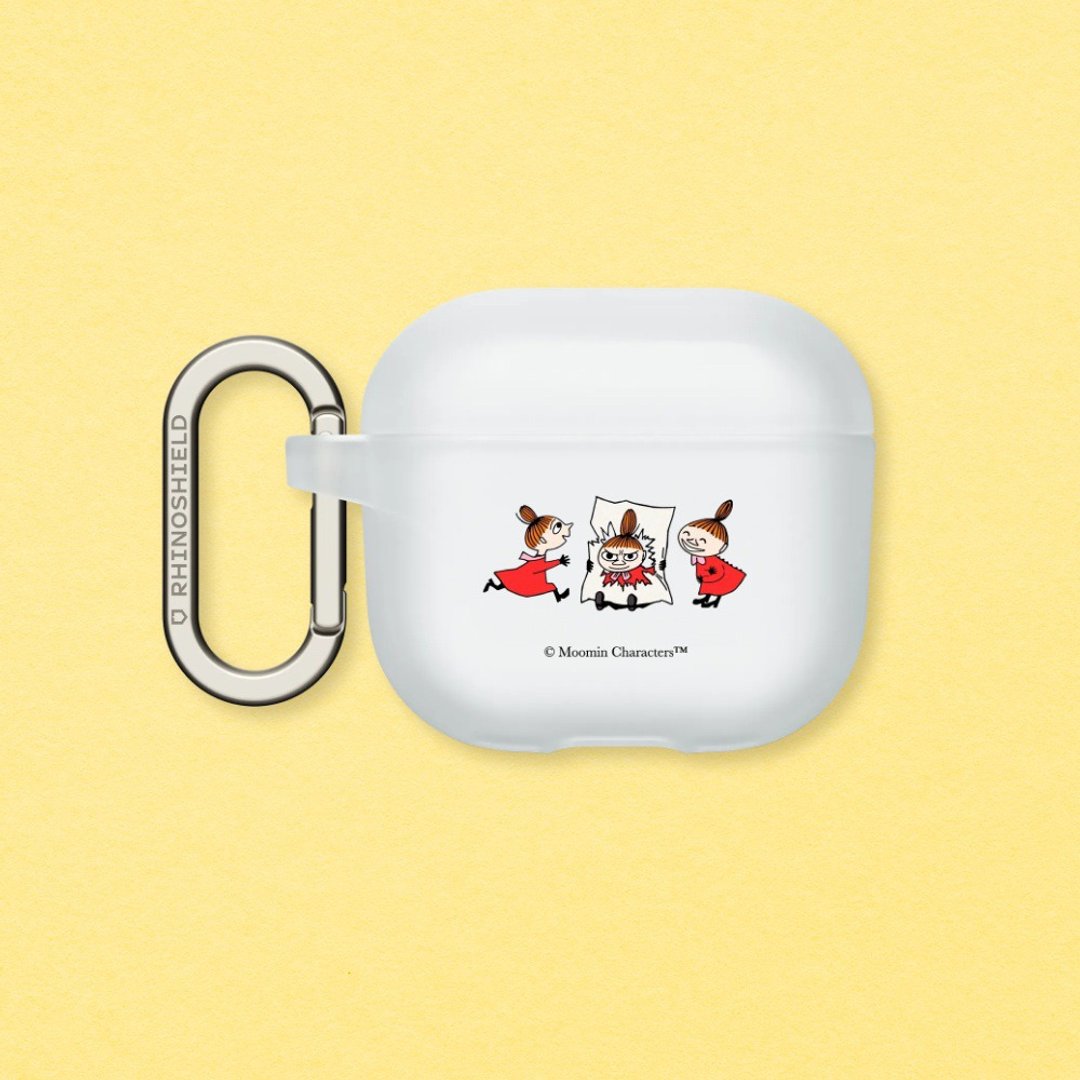 犀牛盾 Airpods 防摔耳机保护壳∣姆明 Moomin/小美 Little My - 耳机收纳 - 塑料 多色