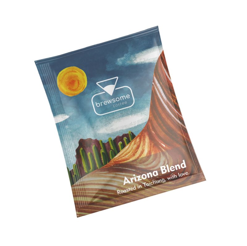 浸泡式咖啡包10入- 中焙 亚利桑那配方 Arizona Blend - 咖啡 - 新鲜食材 蓝色