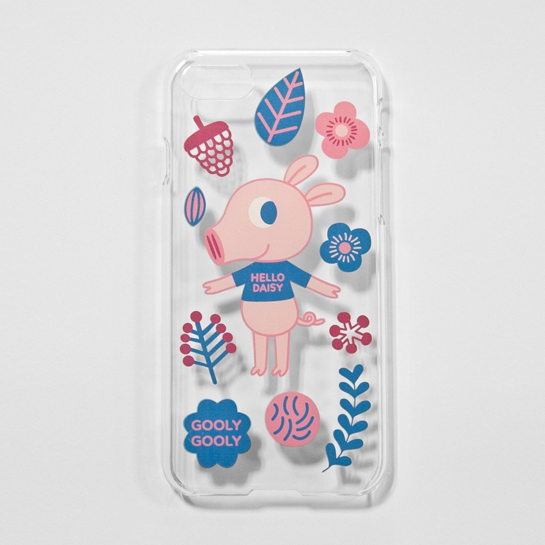 GOOLYGOOLY PHONE_58 - 手机壳/手机套 - 硅胶 粉红色