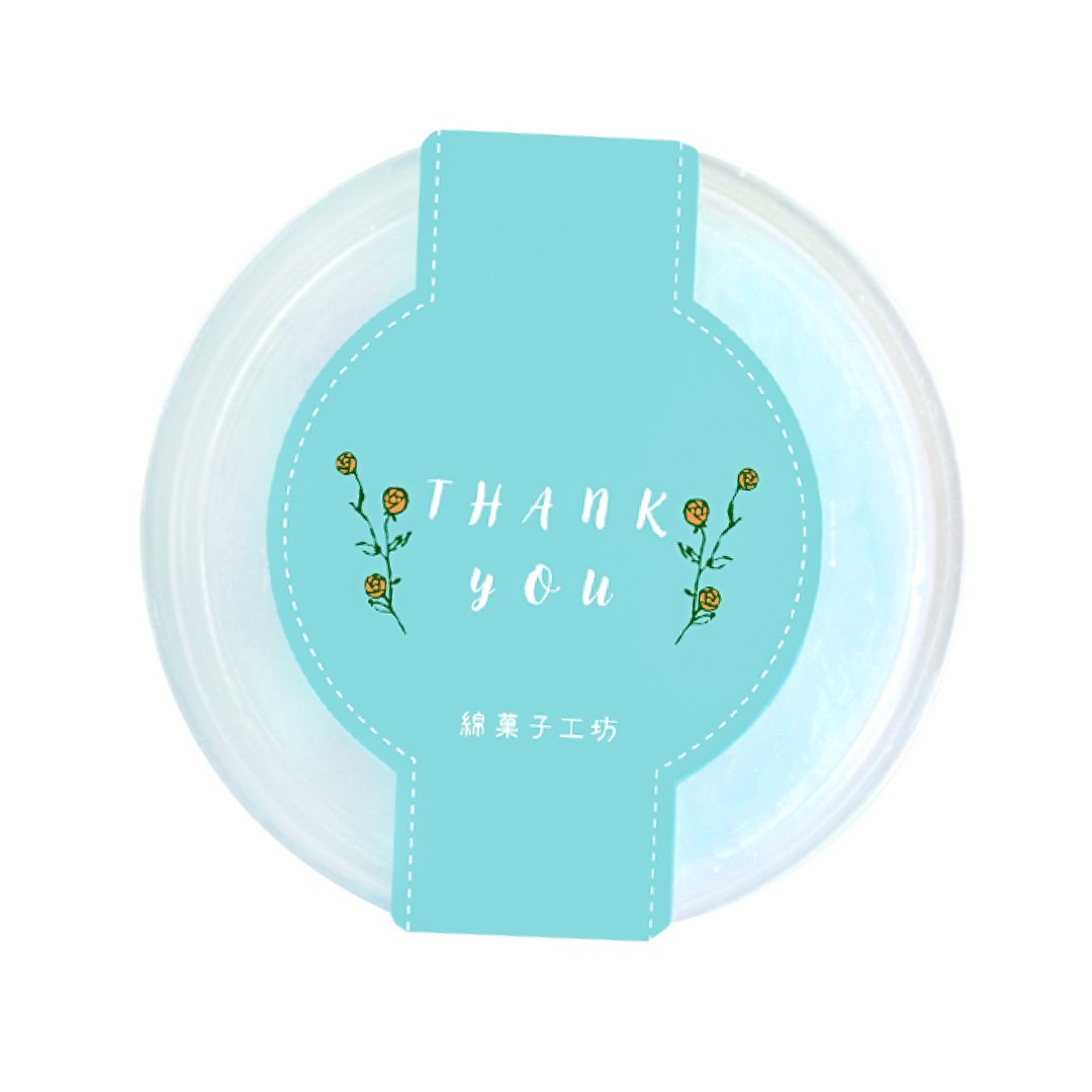 【绵菓子】盒装棉花糖-蓝色(10入/组) - 零食/点心 - 塑料 