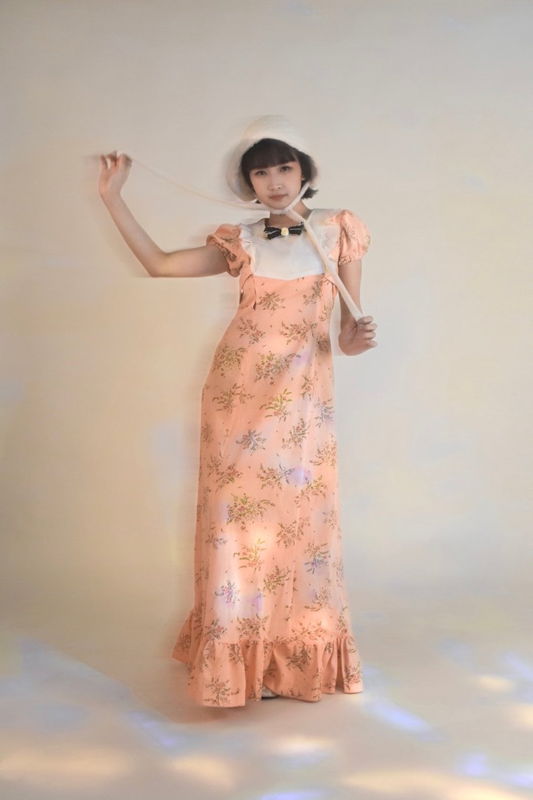 70s USA Baby Princess - 洋装/连衣裙 - 聚酯纤维 