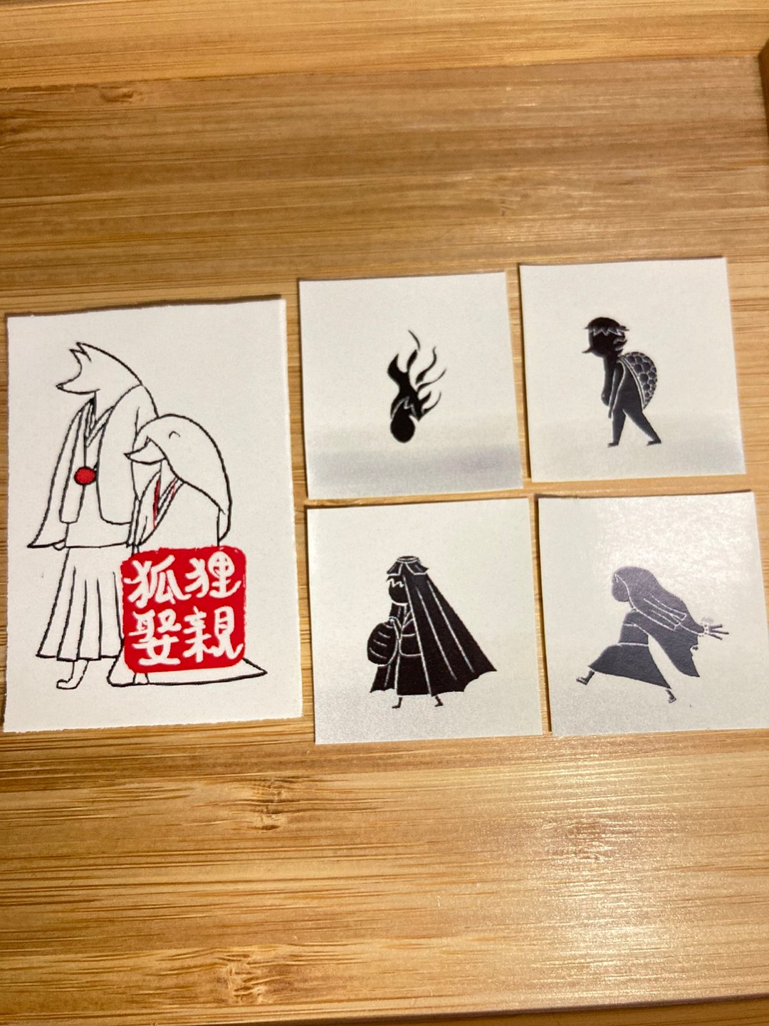 狐狸娶亲贴纸 - 贴纸 - 其他材质 银色