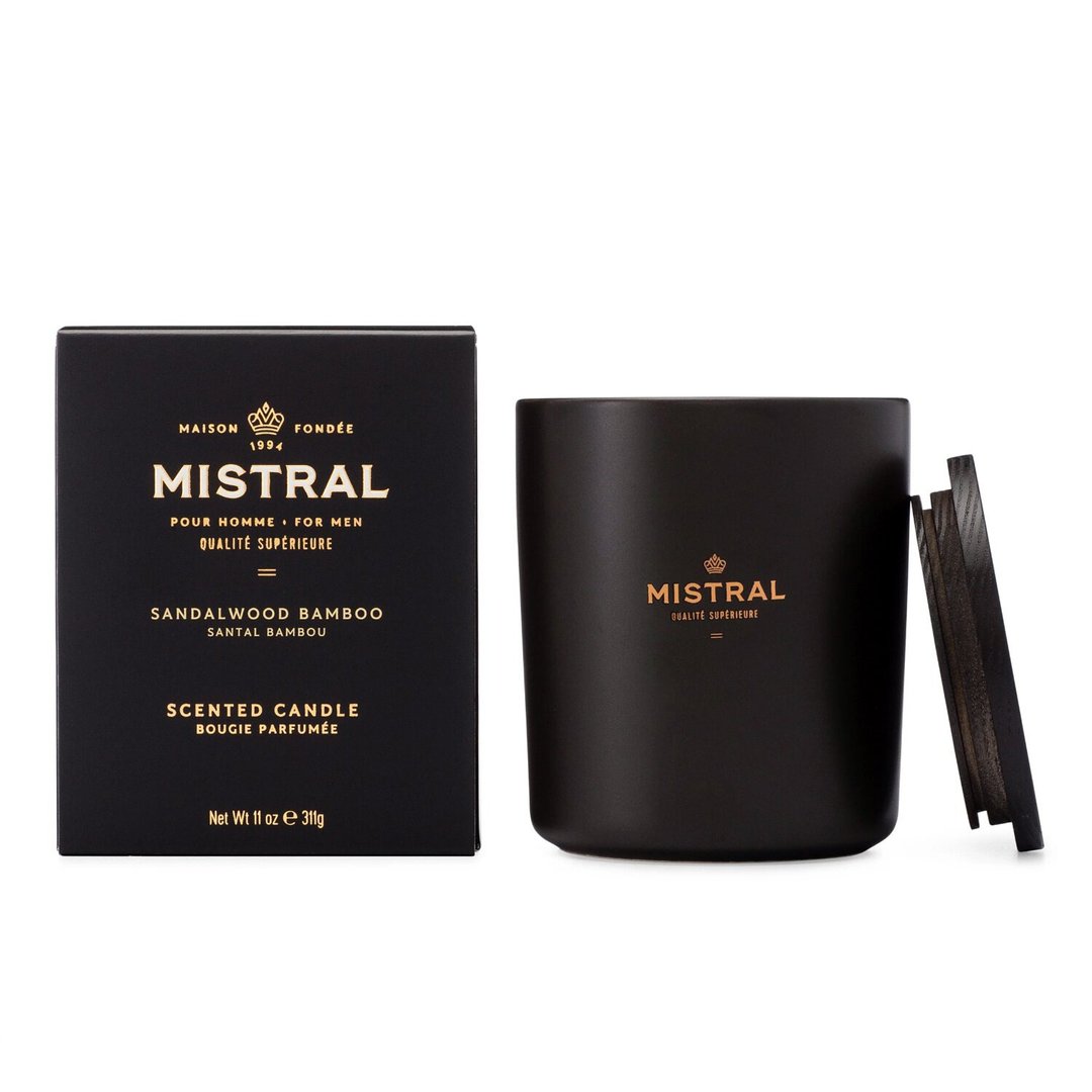 Mistral - 经典檀香 香氛蜡烛 / 居家室内芳香 / 无毒精油蜡烛 - 香薰/精油/线香 - 其他材质 