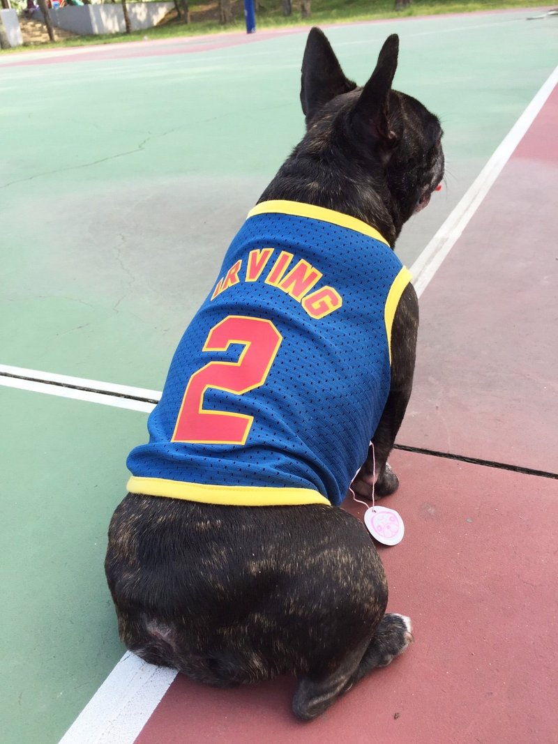 深蓝球衣 客制姓名 ( 此为定制化商品非现货 - 衣/帽 - 棉．麻 蓝色