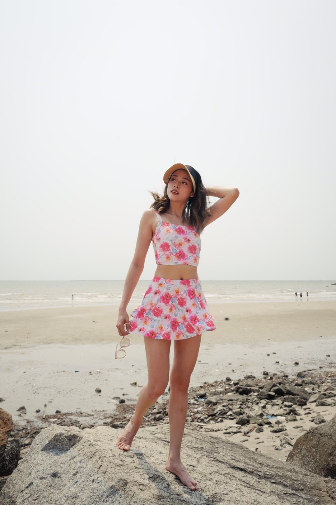 A day at the beach (blossom) : 2pieces swimsuit - 其他 - 其他材质 粉红色