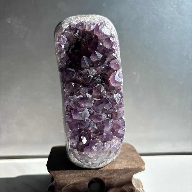 *罕见指纹*天然巴西紫水晶 Natural Amethyst - 摆饰 - 水晶 紫色