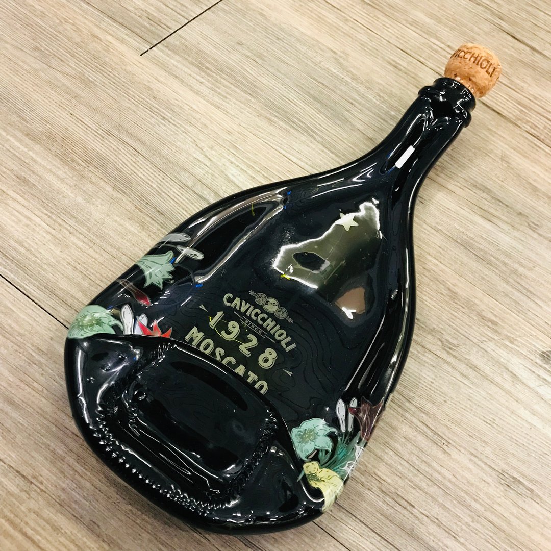 意大利Cavicchioli花之颂Moscato微甜气泡酒  盛盘 - 盘子/餐盘/盘架 - 玻璃 