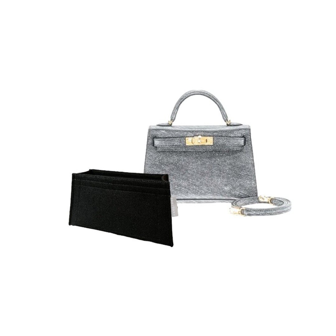 【香港制造|韩国绒布】手制内袋 Hermes-Kelly Mini 20cm - 化妆包/杂物包 - 其他材质 多色
