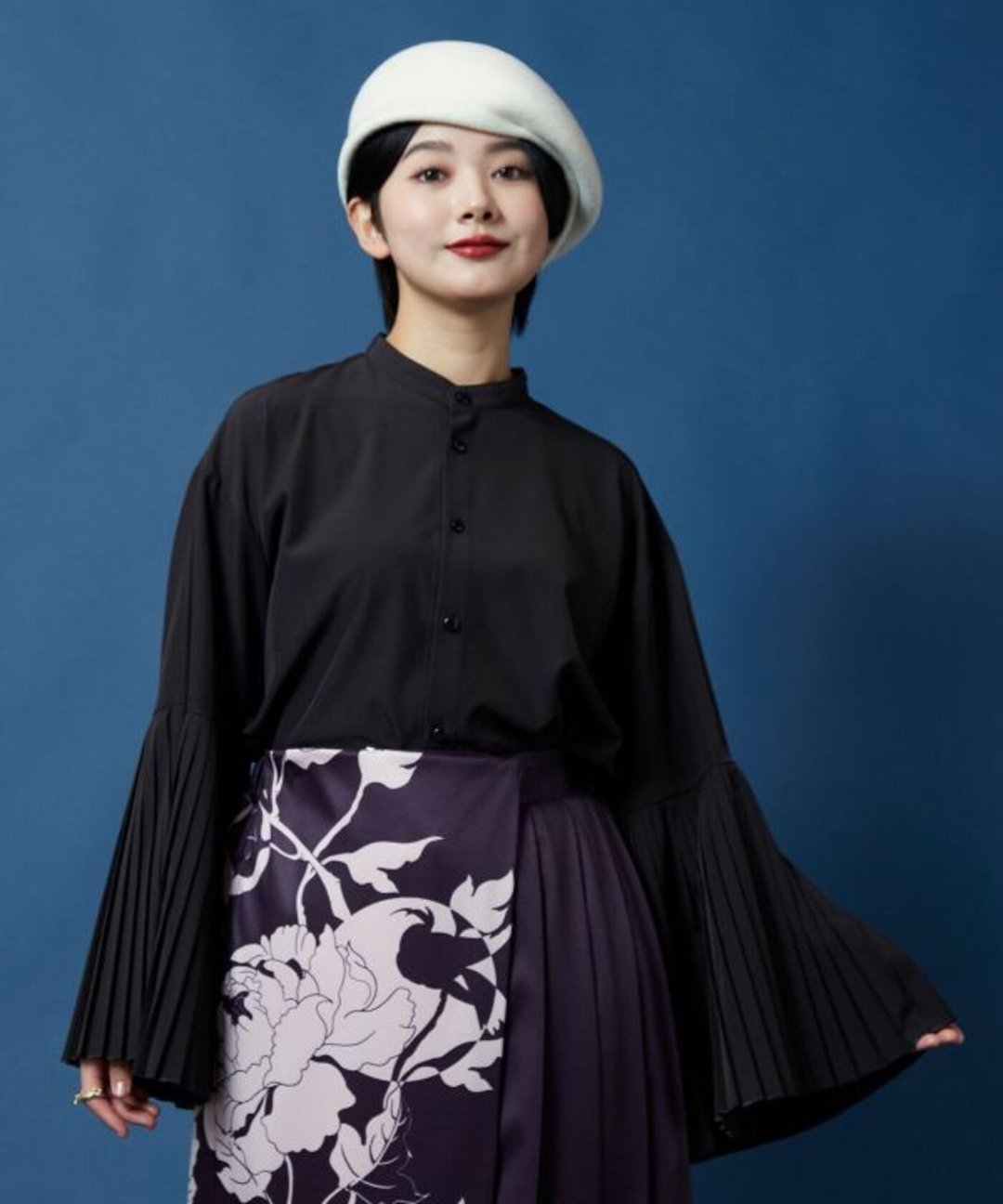 【热门预购】百褶长袖上衣 (4色) 7CC-5311 - 女装衬衫 - 棉．麻 
