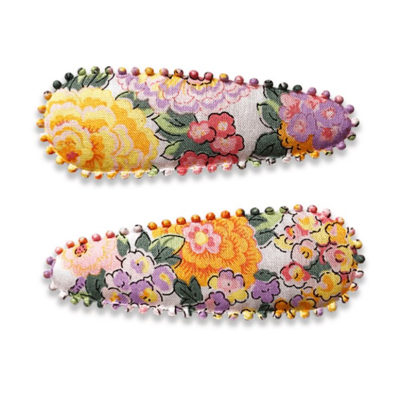 澳洲Josie Joan's 手工碎花布面发夹(L) - AUDREY - 发饰 - 棉．麻 