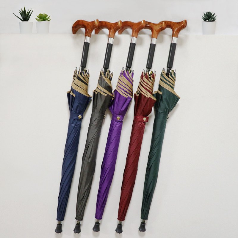 2入组【更好走登山健行长伞 】雨伞 大伞面 长伞 防水 防晒 - 雨伞/雨衣 - 碳纤维 多色