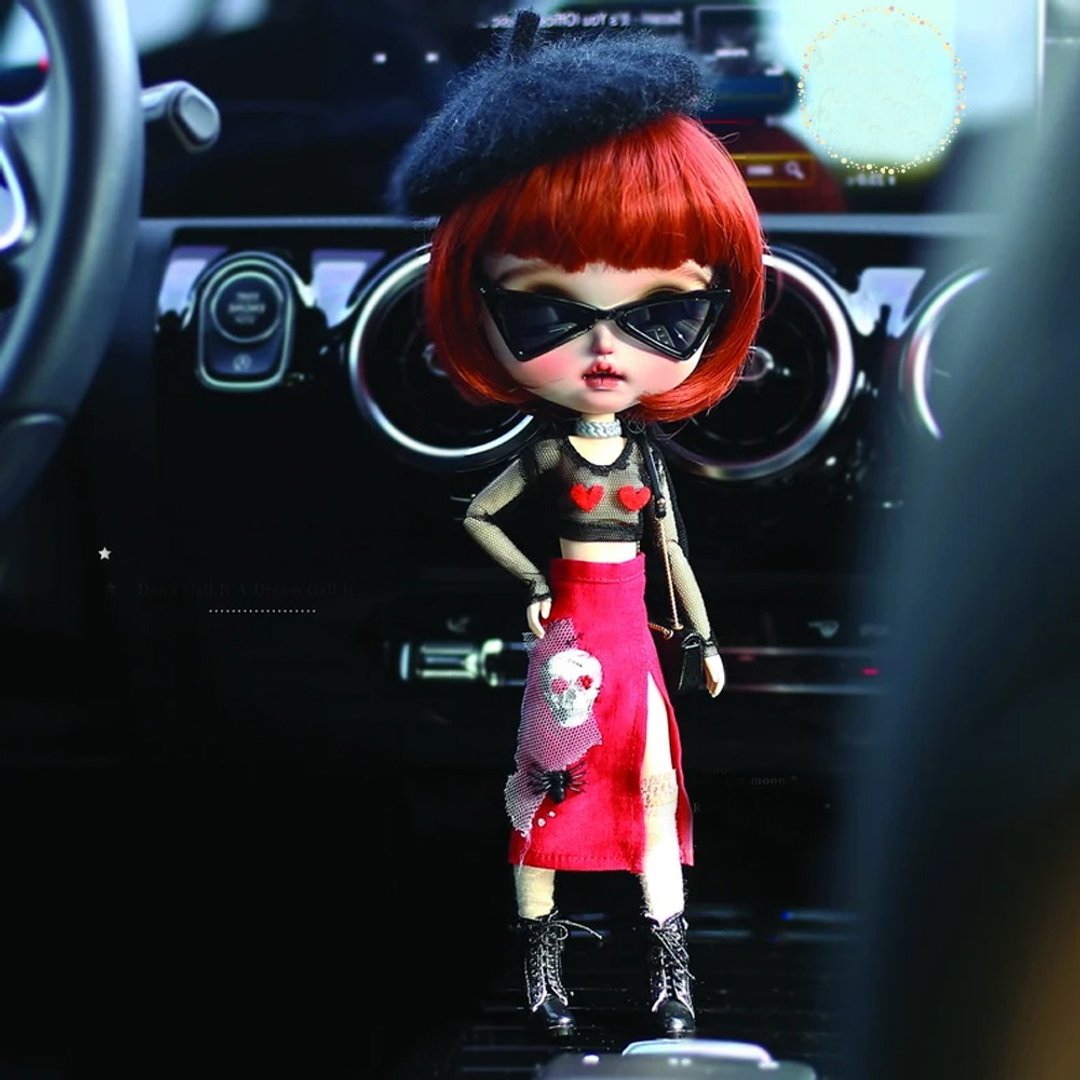 Blythe clothes for blythe 1/6, Ob22, ob24, Licca doll. Set of 2 pcs. - 其他 - 棉 