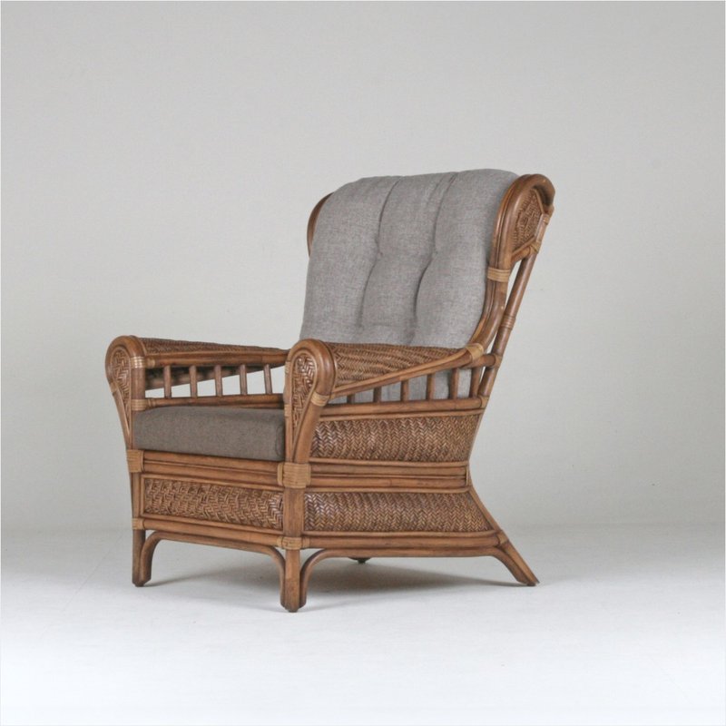 藤椅沙发-丛林风格 峇厘岛室内椅/Indoor - 椅子/沙发 - 其他材质 咖啡色