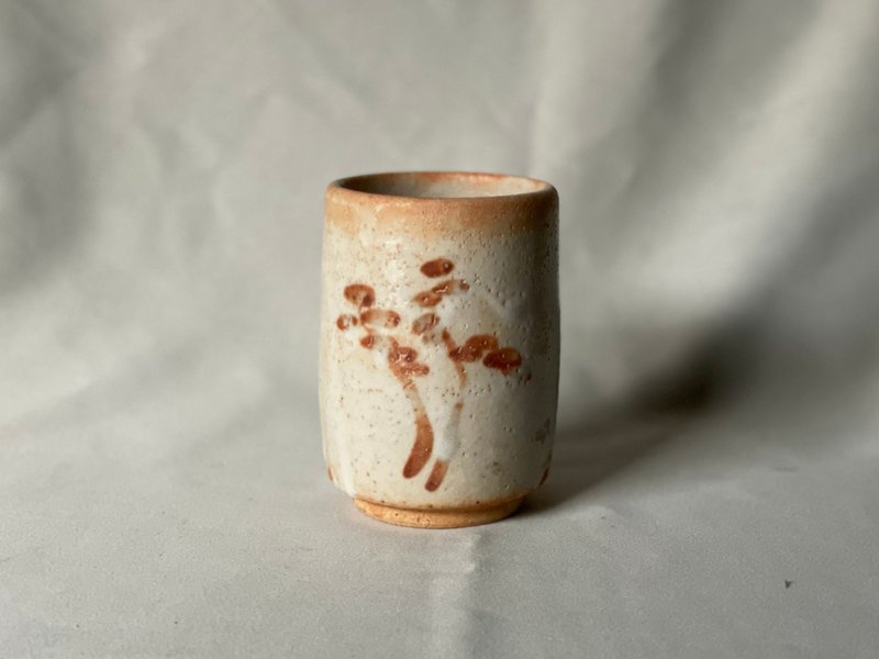 湯呑み　志野 - 茶具/茶杯 - 陶 白色